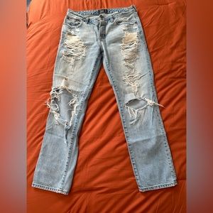 Abercrombie Slim Boyfriend Low Rise